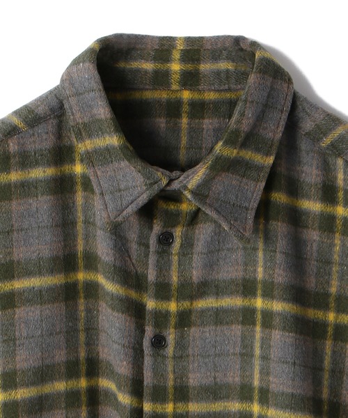 WHITELAND(ホワイトランド)の「WHITELAND/ホワイトランド/リバーシブルチェックシャツ(シャツ/ブラウス・メンズ・ベージュ/グリーン・FREE)」の19枚目の写真