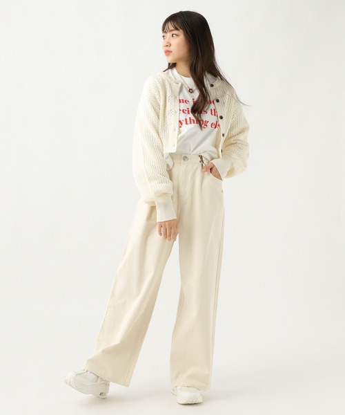 repipi armario(レピピ アルマリオ)の「USED風ウエストホックデニムパンツ(デニムパンツ・キッズ・サックスブルー/グレー/ホワイト/ブルー/ライトブルー/ホワイト系その他・SMALL/MEDIUM/LARGE)」の11枚目の写真