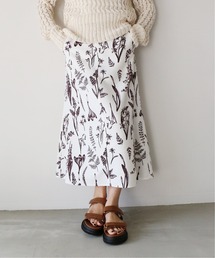 IENA | ジュイプリントグログランスカート◆(スカート)