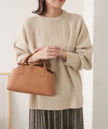 URBAN RESEARCH DOORS | クルーネックボリュームスリーブニット(ニット/セーター)