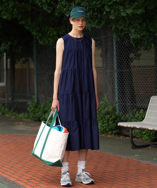 GYMPHLEX（ジムフレックス）の「Gymphlex | 刺繍 6パネルキャップ VCT（キャップ・レディース・ダークグリーン/オフホワイト/ワイン/カーキ/ネイビー・FREE）」の9枚目の写真