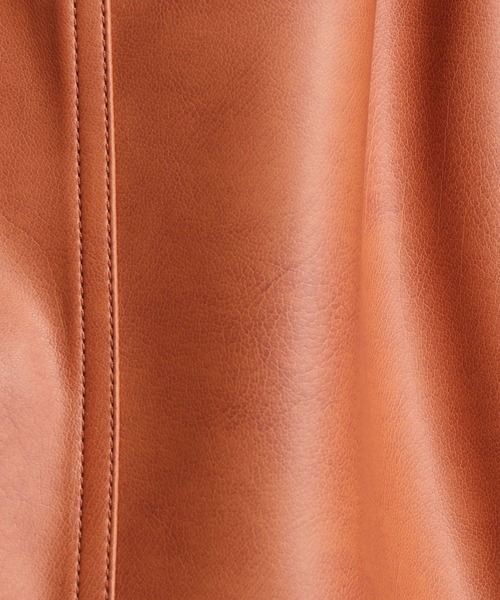 ハイダウェイニコル レザージャケットライトグレー Mサイズ　パーカー　2点 ハイダウェイニコル レザージャケットライトグレー Mサイズ