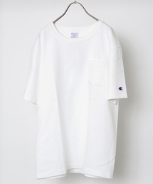 SHIPS | Champion(チャンピオン)×SHIPS AUTHENTIC: T1011(ティーテンイレブン) 別注  ポケット付き US Tシャツ MADE IN USA■(Tシャツ/カットソー)