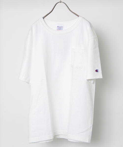 SHIPS(シップス)の「Champion(チャンピオン)×SHIPS AUTHENTIC: T1011(ティーテンイレブン) 別注 Tシャツ MADE IN USA■(Tシャツ/カットソー・メンズ・チャコールグレー/ネイビー/ライトブルー/ホワイト・MEDIUM/LARGE/SMALL)」の2枚目の写真