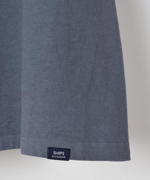 SHIPS(シップス)の「Champion(チャンピオン)×SHIPS AUTHENTIC: T1011(ティーテンイレブン) 別注 Tシャツ MADE IN USA■(Tシャツ/カットソー・メンズ・チャコールグレー/ネイビー/ライトブルー/ホワイト・MEDIUM/LARGE/SMALL)」の12枚目の写真