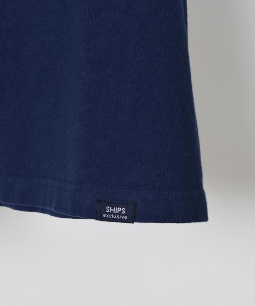 SHIPS(シップス)の「Champion(チャンピオン)×SHIPS AUTHENTIC: T1011(ティーテンイレブン) 別注 Tシャツ MADE IN USA■(Tシャツ/カットソー・メンズ・チャコールグレー/ネイビー/ライトブルー/ホワイト・MEDIUM/LARGE/SMALL)」の10枚目の写真