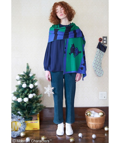 シロップ.(シロップ.)の「ストレッチベロア素材のすっきりパンツ(その他パンツ・レディース・オレンジ系その他/ブルーグリーン・SMALL/MEDIUM/LARGE/X-LARGE/XX-LARGE)」の3枚目の写真