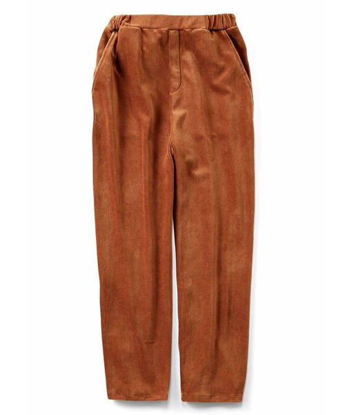 シロップ.(シロップ.)の「ストレッチベロア素材のすっきりパンツ(その他パンツ・レディース・オレンジ系その他/ブルーグリーン・SMALL/MEDIUM/LARGE/X-LARGE/XX-LARGE)」の8枚目の写真