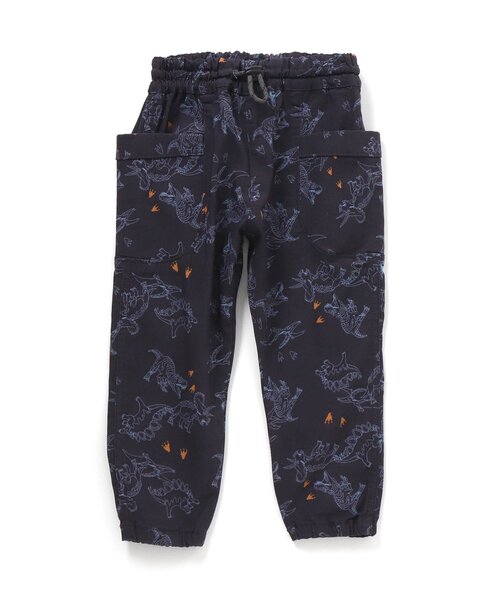 BREEZE（ブリーズ）の「/もっとストレッチビッグポケットパンツ 10分丈（その他パンツ・キッズ・レインボー/ミント/ブラック/カーキ/インディゴブルー/ベージュ・130/110/150/100/90/120/140）」の2枚目の写真