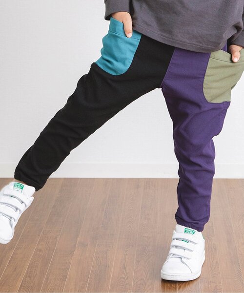 BREEZE（ブリーズ）の「/もっとストレッチビッグポケットパンツ 10分丈（その他パンツ・キッズ・レインボー/ミント/ブラック/カーキ/インディゴブルー/ベージュ・130/110/150/100/90/120/140）」の6枚目の写真