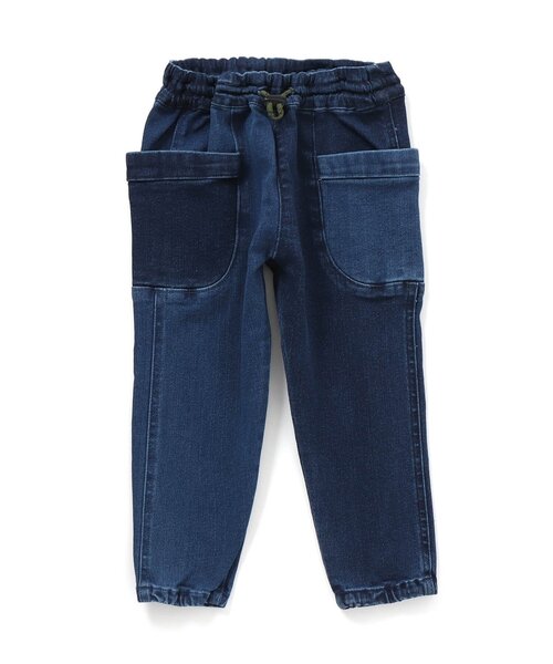 BREEZE（ブリーズ）の「/もっとストレッチビッグポケットパンツ 10分丈（その他パンツ・キッズ・レインボー/ミント/ブラック/カーキ/インディゴブルー/ベージュ・130/110/150/100/90/120/140）」の21枚目の写真