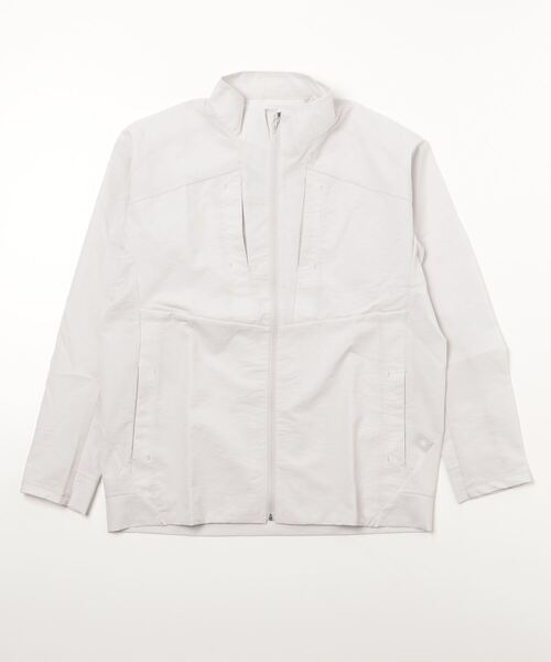 DESCENTE(デサント)の「【デサントアスレチック】ドッドエアースタンドカラージャケット / DOTAIR STAND COLLAR JACKET ストレッチ 高通気 ランニング トレーニング(その他トップス・メンズ・ホワイト/ネイビー/カーキ・SMALL/MEDIUM/LARGE/X-LARGE)」の6枚目の写真