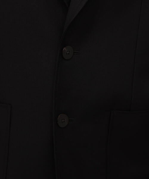 EDITION（エディション）の「Super110's WOOL TWILL ウールツイル テーラードジャケット（その他アウター・レディース・ブラック・36/34）」の9枚目の写真