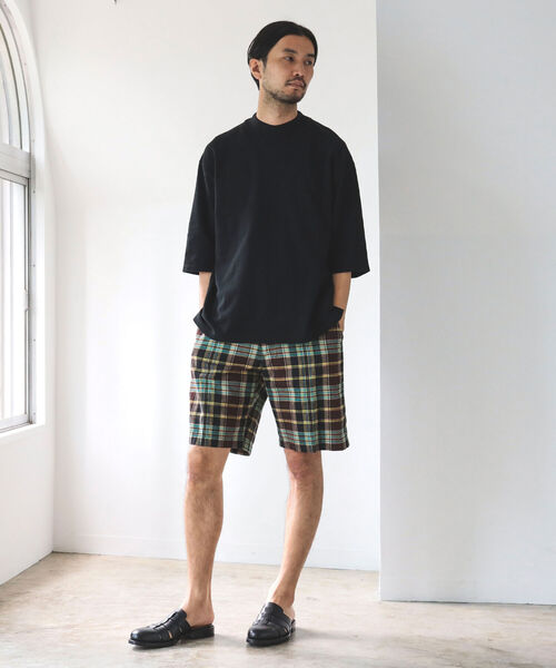 BEAMS LIGHTS（ビームスライツ）の「BEAMS LIGHTS / エクストラウーブン マドラスチェック ショーツ（その他パンツ・メンズ・その他/その他1・L/M/S）」の20枚目の写真
