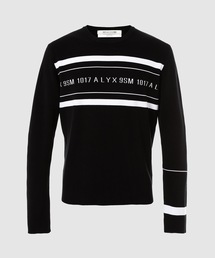 (*)様 1017 alyx 9sm feather crewneck モヘアニ 1017 ALYX 9SM（アリクス）の「FEATHER CREWNECK SWEATER（ニット