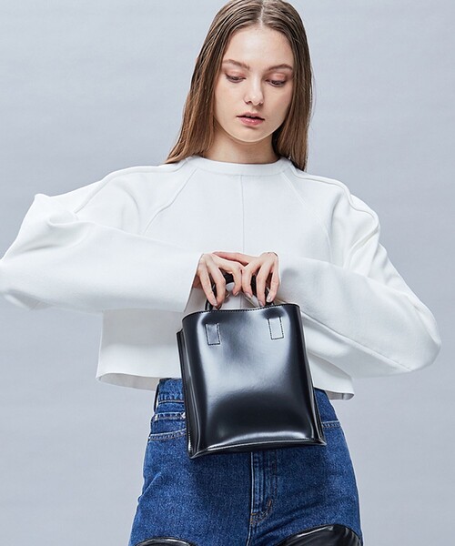 PIENI（ピエニ）の「【PIENI/ピエニ】トートS SZB-35-5018（ハンドバッグ・レディース・ブラック/ピンク/グレー・FREE）」の10枚目の写真