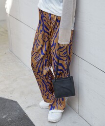 PUBLUX | ▽【PUBLUX/パブリュクス】 アニマル柄プリントパンツ(その他パンツ)