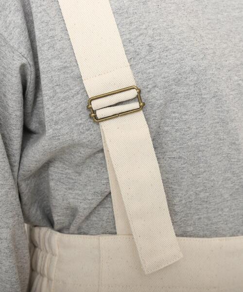 Cutie Blonde（キューティーブロンド）の「◆【S-M】カツラギ吊りサス付きスカート（スカート・レディース・カーキ/アイボリー/レッド系1・01/02）」の7枚目の写真