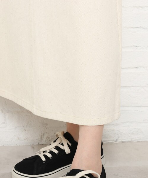 Cutie Blonde（キューティーブロンド）の「◆【S-M】カツラギ吊りサス付きスカート（スカート・レディース・カーキ/アイボリー/レッド系1・01/02）」の14枚目の写真