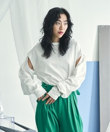 VACANCY | 2WAYスリーブTシャツ(Tシャツ/カットソー)