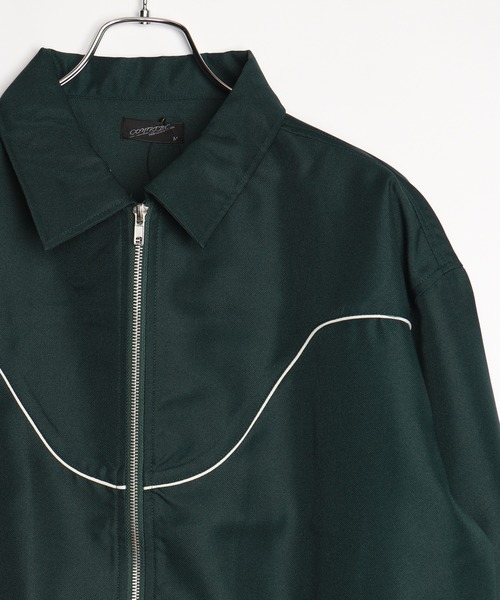 WESTSEA(ウエストシー)の「ZIP ウエスタンシャツ(カーディガン/ボレロ・メンズ・ブラウン/グリーン系その他/ダークブルー/ブラック/ダークグリーン/ダークブラウン・L/M)」の10枚目の写真