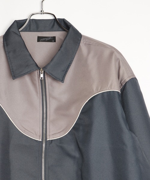 WESTSEA(ウエストシー)の「ZIP ウエスタンシャツ(カーディガン/ボレロ・メンズ・ブラウン/グリーン系その他/ダークブルー/ブラック/ダークグリーン/ダークブラウン・L/M)」の14枚目の写真