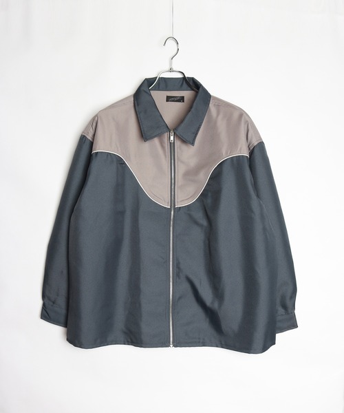 WESTSEA(ウエストシー)の「ZIP ウエスタンシャツ(カーディガン/ボレロ・メンズ・ブラウン/グリーン系その他/ダークブルー/ブラック/ダークグリーン/ダークブラウン・L/M)」の20枚目の写真