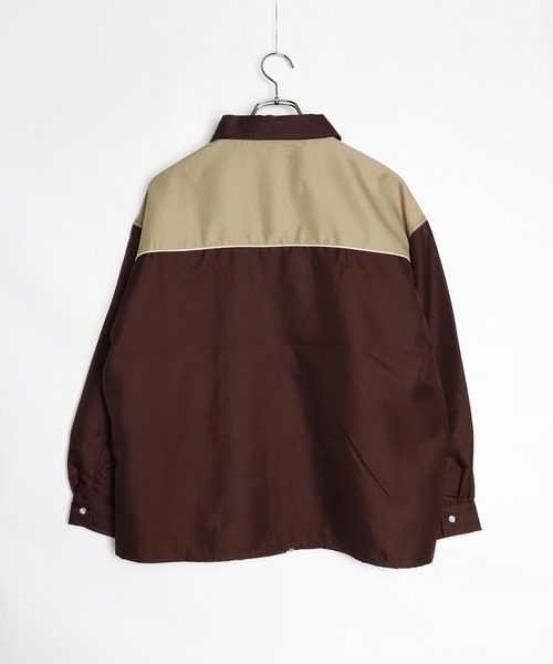 WESTSEA(ウエストシー)の「ZIP ウエスタンシャツ(カーディガン/ボレロ・メンズ・ブラウン/グリーン系その他/ダークブルー/ブラック/ダークグリーン/ダークブラウン・L/M)」の8枚目の写真