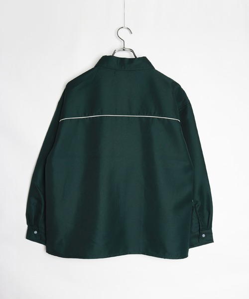 WESTSEA(ウエストシー)の「ZIP ウエスタンシャツ(カーディガン/ボレロ・メンズ・ブラウン/グリーン系その他/ダークブルー/ブラック/ダークグリーン/ダークブラウン・L/M)」の12枚目の写真