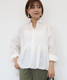 AMERICAN HOLIC | SET ティアードブラウス+ニットプルオーバー(シャツ/ブラウス)