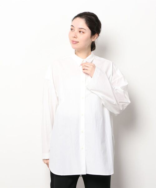 Toironier(トワロニエ)の「Toironier(トワロニエ ) オーバーシャツ(シャツ/ブラウス・レディース・オレンジ/ホワイト・FREE)」の13枚目の写真