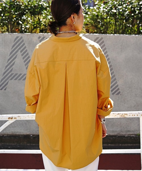 Toironier(トワロニエ)の「Toironier(トワロニエ ) オーバーシャツ(シャツ/ブラウス・レディース・オレンジ/ホワイト・FREE)」の15枚目の写真