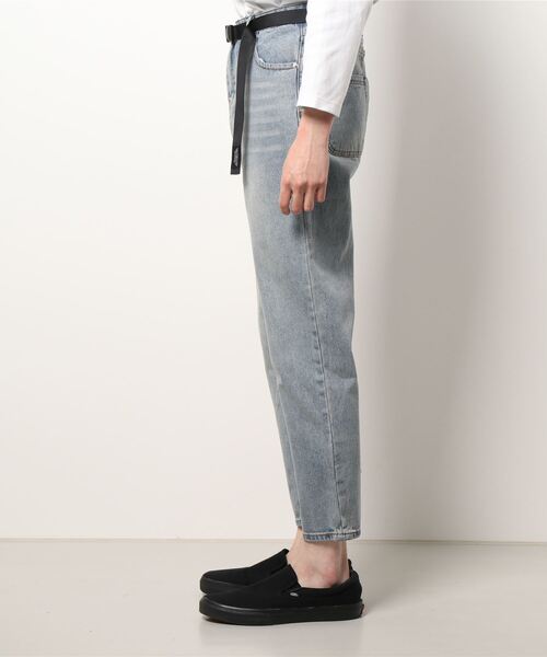 INTERPLAY(インタープレイ)の「【INTERPLAY】ワイドテーパード5Pデニムパンツ(デニムパンツ・メンズ・ネイビー・SMALL/LARGE/MEDIUM)」の19枚目の写真