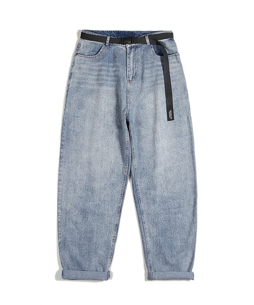 INTERPLAY(インタープレイ)の「【INTERPLAY】ワイドテーパード5Pデニムパンツ(デニムパンツ・メンズ・ネイビー・SMALL/LARGE/MEDIUM)」の17枚目の写真