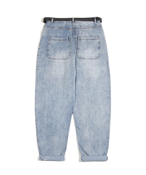 INTERPLAY(インタープレイ)の「【INTERPLAY】ワイドテーパード5Pデニムパンツ(デニムパンツ・メンズ・ネイビー・SMALL/LARGE/MEDIUM)」の18枚目の写真