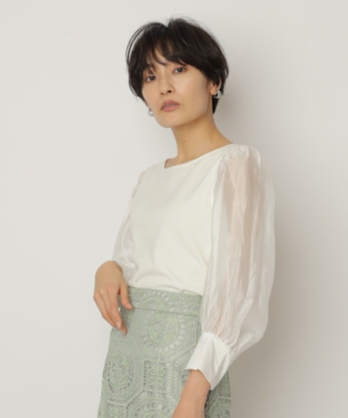 未使用級✨CADUNE コンシャスシアーニット グレー　カデュネ　長袖　38 楽天市場】カデュネの通販