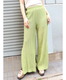 MURUA | メッシュスリットパンツ【セットアップ着用可】(スウェットパンツ)