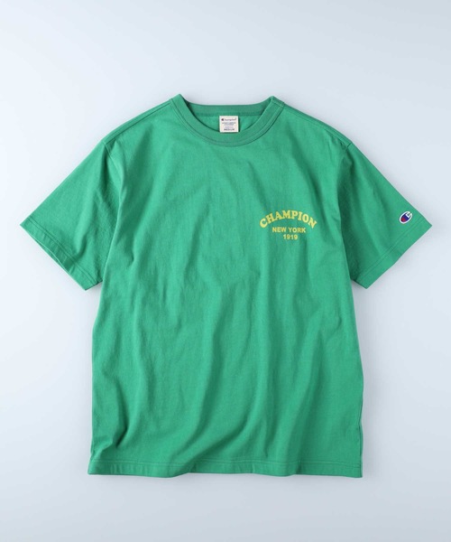 Champion（チャンピオン）の「【Champion】胸ロゴアーチプリントＴシャツ（Tシャツ/カットソー・レディース・ホワイト/グリーン・L/M）」の15枚目の写真
