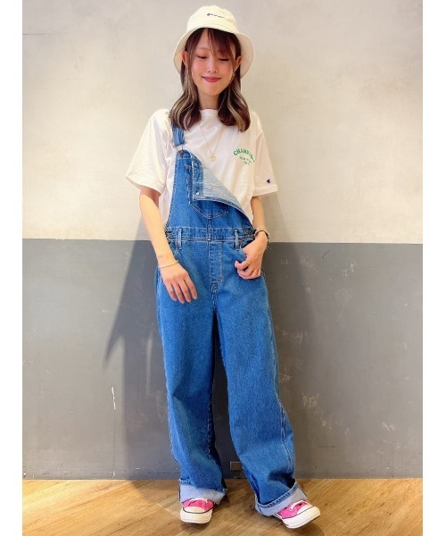 Champion（チャンピオン）の「【Champion】胸ロゴアーチプリントＴシャツ（Tシャツ/カットソー・レディース・ホワイト/グリーン・L/M）」の18枚目の写真