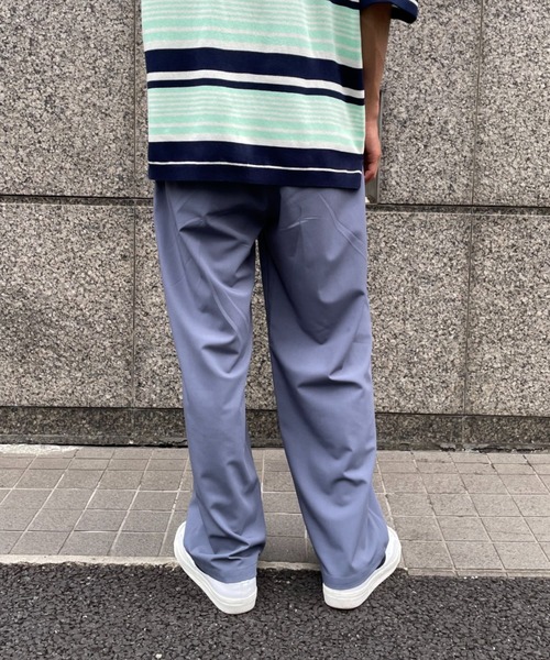 CIAOPANIC（チャオパニック）の「ワンタックイージーパンツ / one tuck easy pants（スラックス・メンズ・ブラック/ブルー/グリーン・MEDIUM/LARGE）」の13枚目の写真