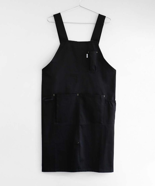 NAIGAI(ナイガイ)の「HOUSE WEAR STUDIO 綿100% 20ツイル H型 無地 メンズ ワークエプロン 70372051(エプロン・メンズ・パープル/レッド/ベージュ/カーキ/ブラック・FREE)」の2枚目の写真