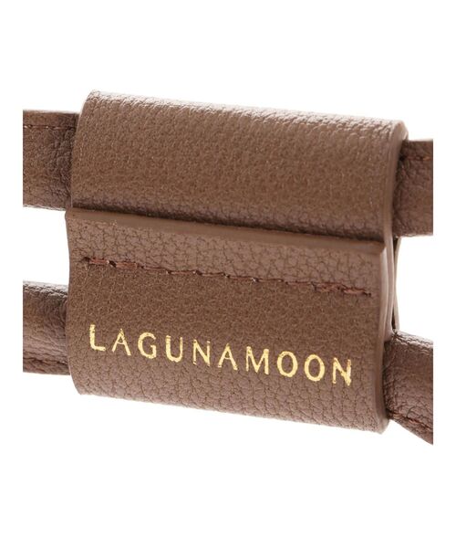 LAGUNAMOON（ラグナムーン）の「ターンベルト（ベルト・レディース・ブラウン/アイボリー・FREE）」の4枚目の写真