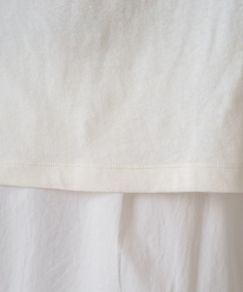 Kastane(カスタネ)の「【Yuri Hanamoriコラボ】フォトTEE(Tシャツ/カットソー・レディース・イエロー/オフホワイト・FREE)」の14枚目の写真