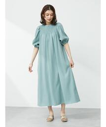 Sugar spoon | ・SUGAR SPOON ストライプシャーリングワンピ(ワンピース)