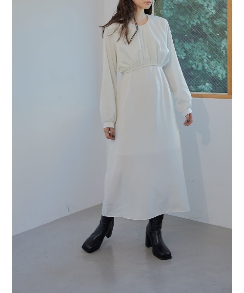 Ayla(アイラ)の「layered dress(ワンピース・レディース・ホワイト・FREE)」の4枚目の写真