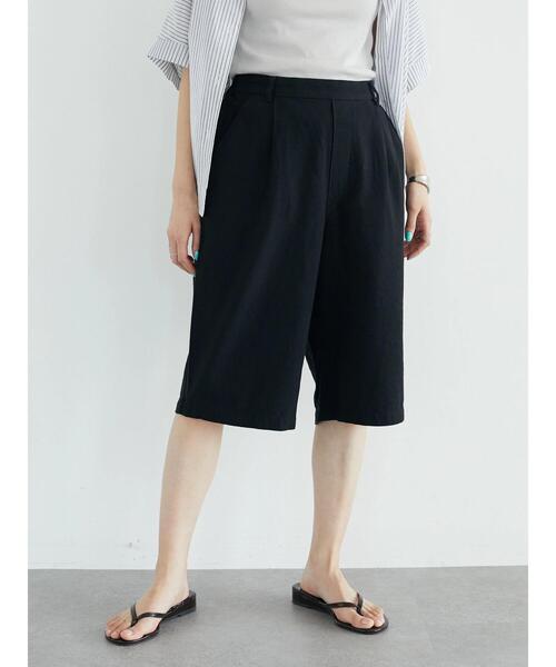 CRAFT STANDARD BOUTIQUE(クラフトスタンダードブティック)の「ツイルハーフパンツ *◆(その他パンツ・レディース・ブラック/ブラウン・M/L)」の18枚目の写真