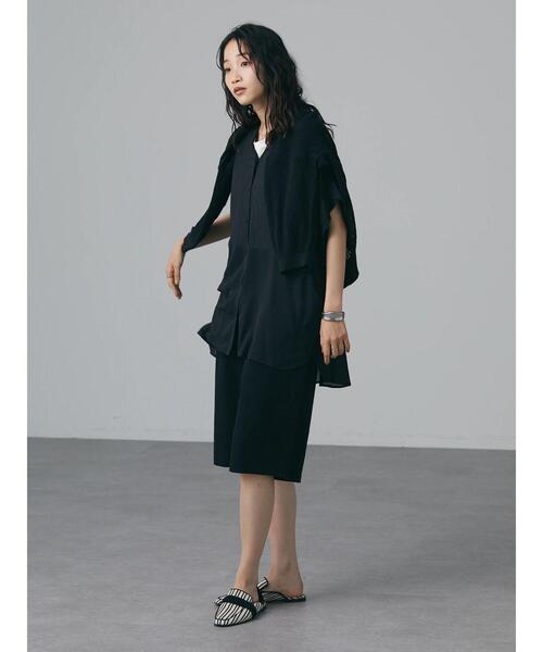 CRAFT STANDARD BOUTIQUE(クラフトスタンダードブティック)の「ツイルハーフパンツ *◆(その他パンツ・レディース・ブラック/ブラウン・M/L)」の22枚目の写真