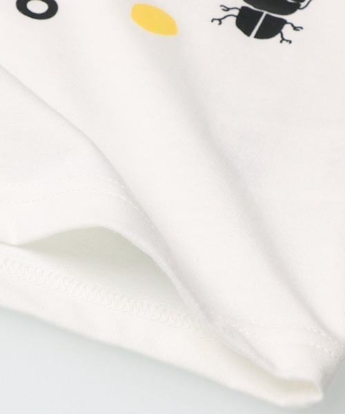 ACOBA(ACOBA)の「虫時計Tシャツ(Tシャツ/カットソー・キッズ・ブルー/ホワイト・100/90/110/80/130/95/120)」の5枚目の写真