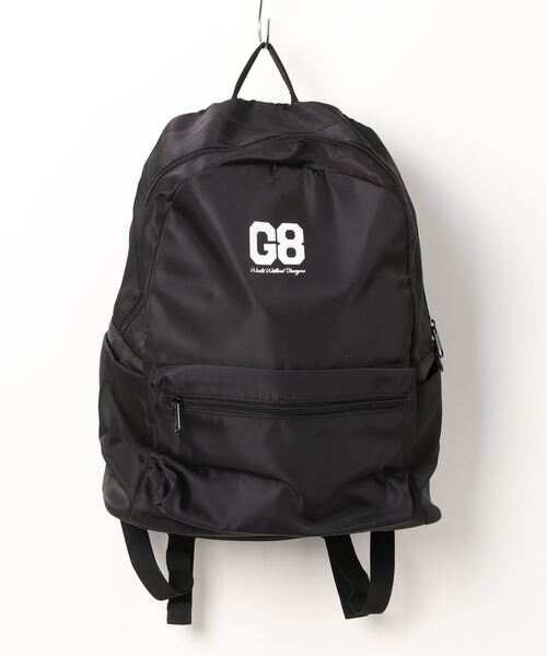 GIORDANO（ジョルダーノ）の「[ GIORDANO ] ロゴプリントバックパック (リュック)（バックパック/リュック・レディース・ネイビー/ブラック/カーキ・FREE）」の4枚目の写真