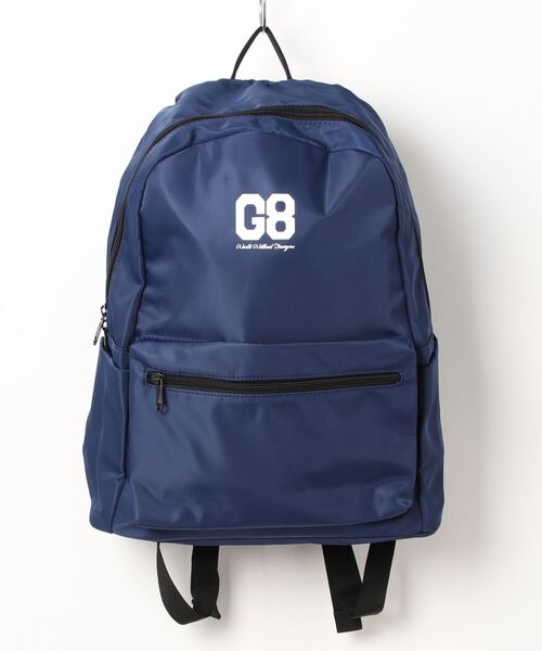 GIORDANO（ジョルダーノ）の「[ GIORDANO ] ロゴプリントバックパック (リュック)（バックパック/リュック・レディース・ネイビー/ブラック/カーキ・FREE）」の8枚目の写真